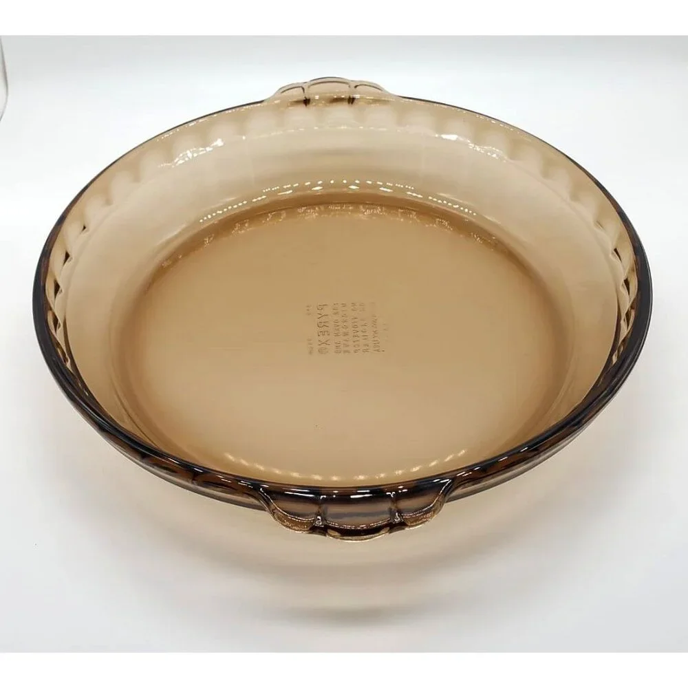 Pyrex Corning brown pyrex
